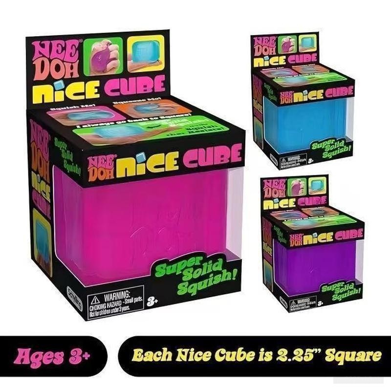 Super Elastic Decompression Mud Cube ของเล่น Ice Cube บทคัดย่อโปร่งใส 9FCxjs0oli0807