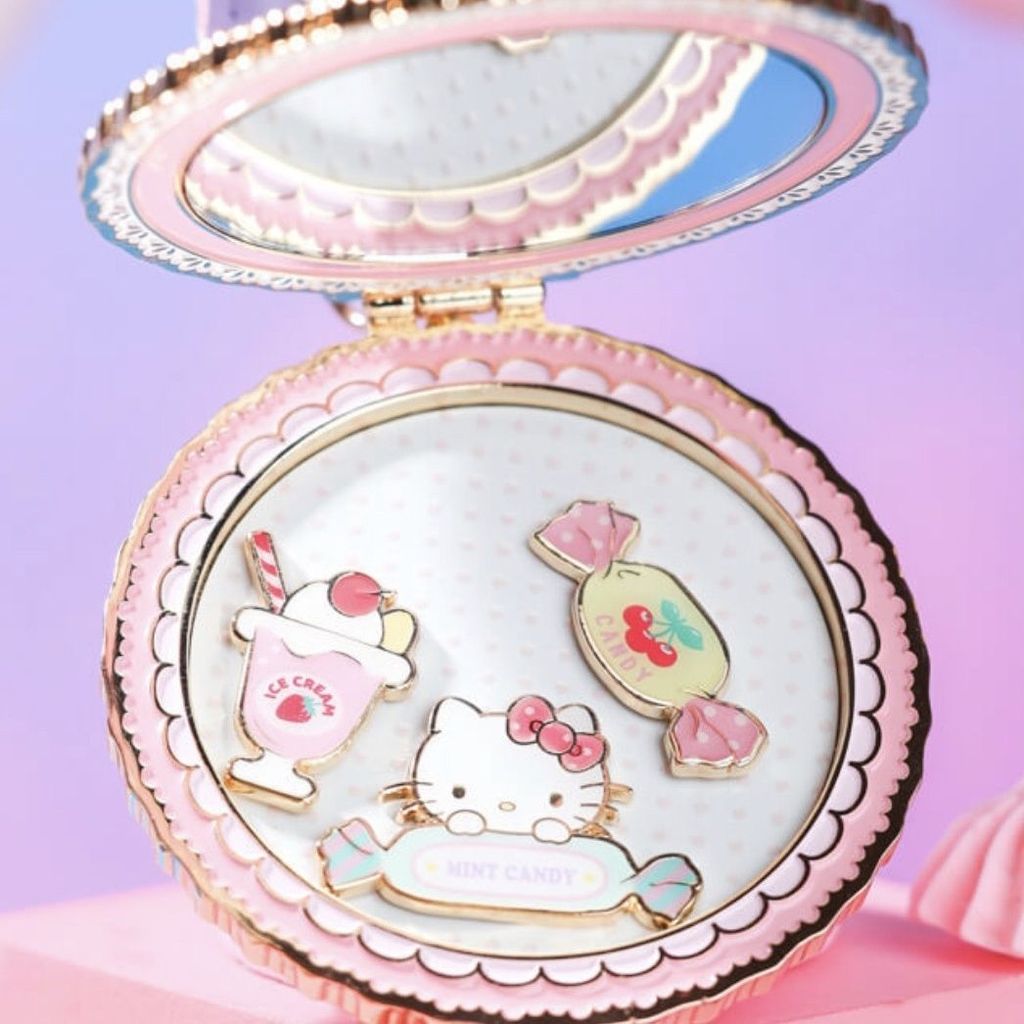 2026 สินค้าใหม่ [Official Keep Sweet First Medal Hello Kitty Mirror Type Hello Kitty Friend UGUB3233