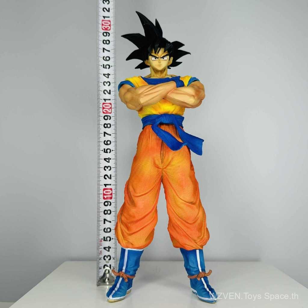 Super Saiyan Super Goku Black-Haired Goku Ginu Goku รูปปั้นตกแต่งรูปชนิดบรรจุกล่อง