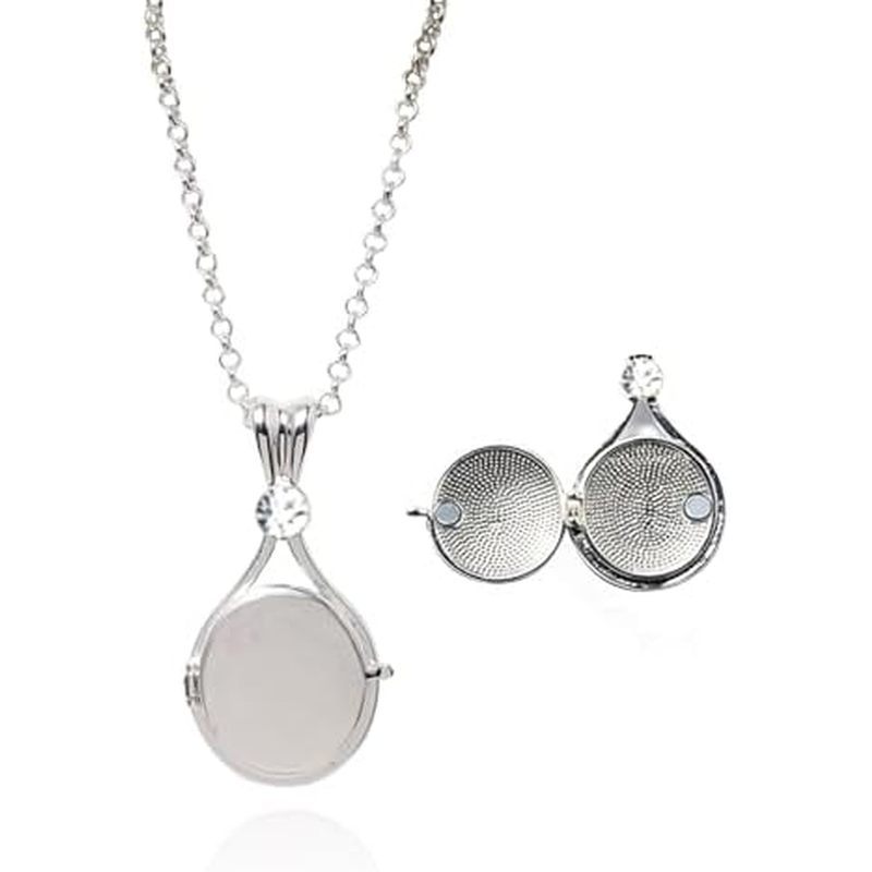 SONGCHANGJEWELRY H2O Mermaid Locket สร้อยคอผู้หญิงสาวจี้ของขวัญคลาสสิกทีวีแสดงเครื่องประดับ Merch