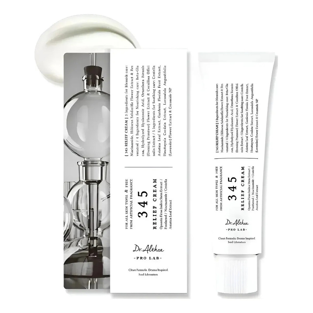 Soothing Cream Product 345 Korean Facial Moisturizer UBTD