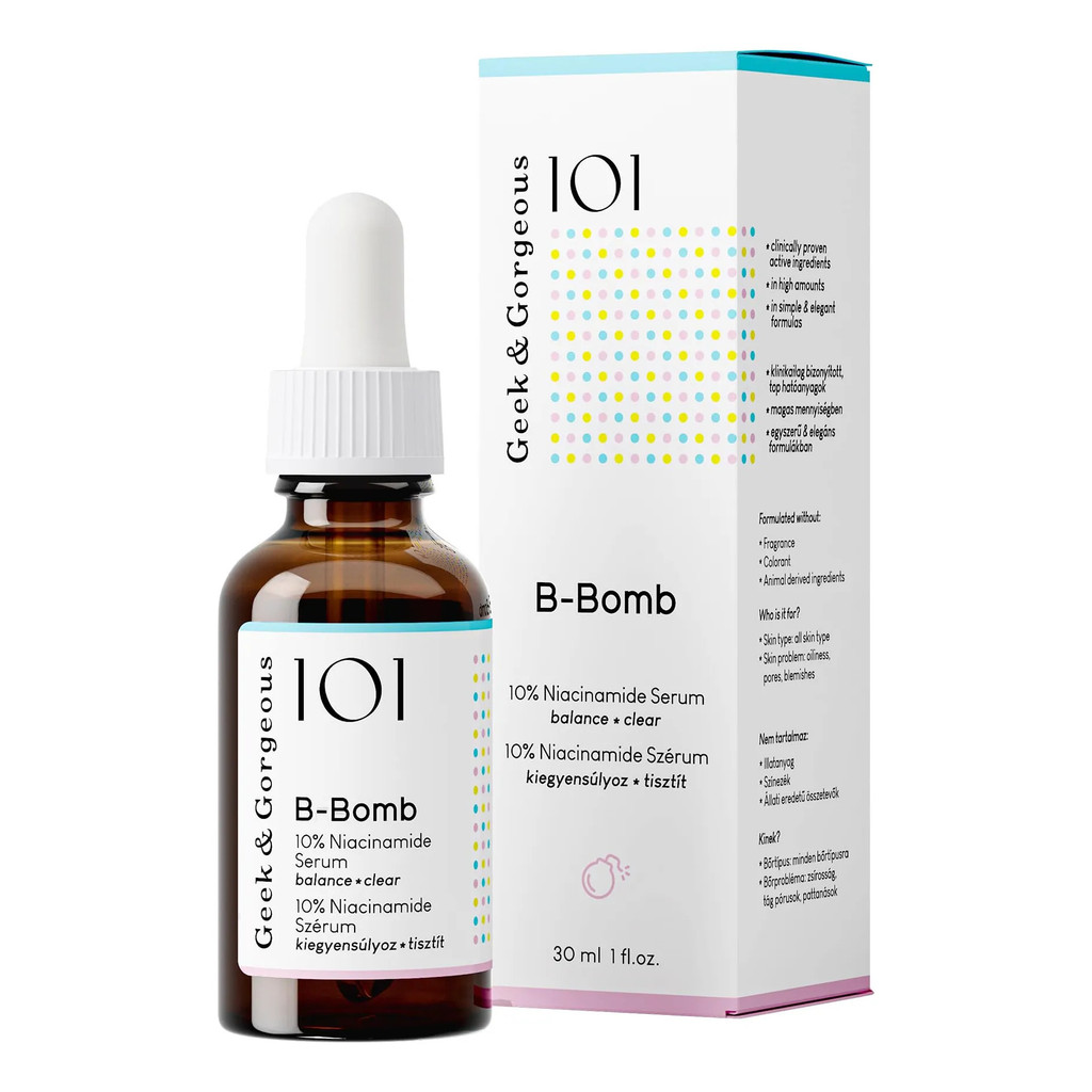 , เซรั่ม Geek & Gorgeous B-bomb 10 Niacinamida 30 Ml. WPHI