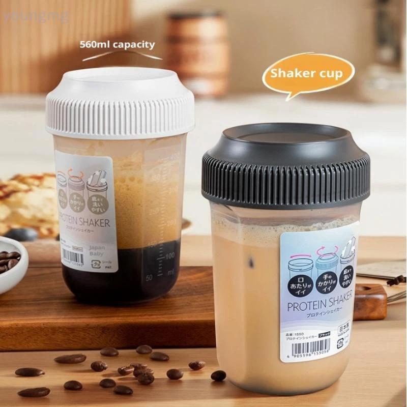[YG] 400 ML Fitness Shaker Cup สําหรับผู้ชายและผู้หญิงกีฬาโปรตีนผง Milkshake ถ้วยผสมสุขภาพและความงาม
