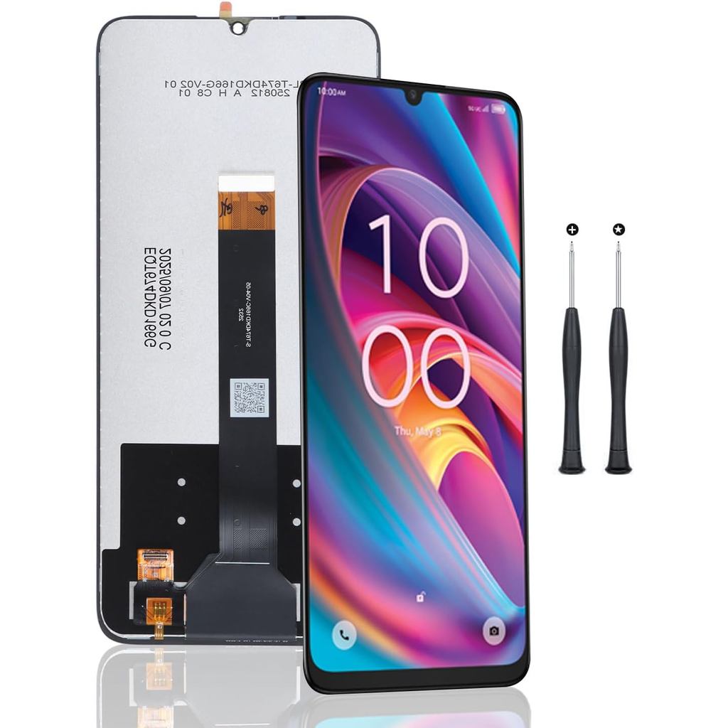 จอแสดงผล LCD Touch Screen Digitizer Assembly สําหรับ TCL K32 5G T513W, ใช้งานร่วมกับ TCL K33 5G T513