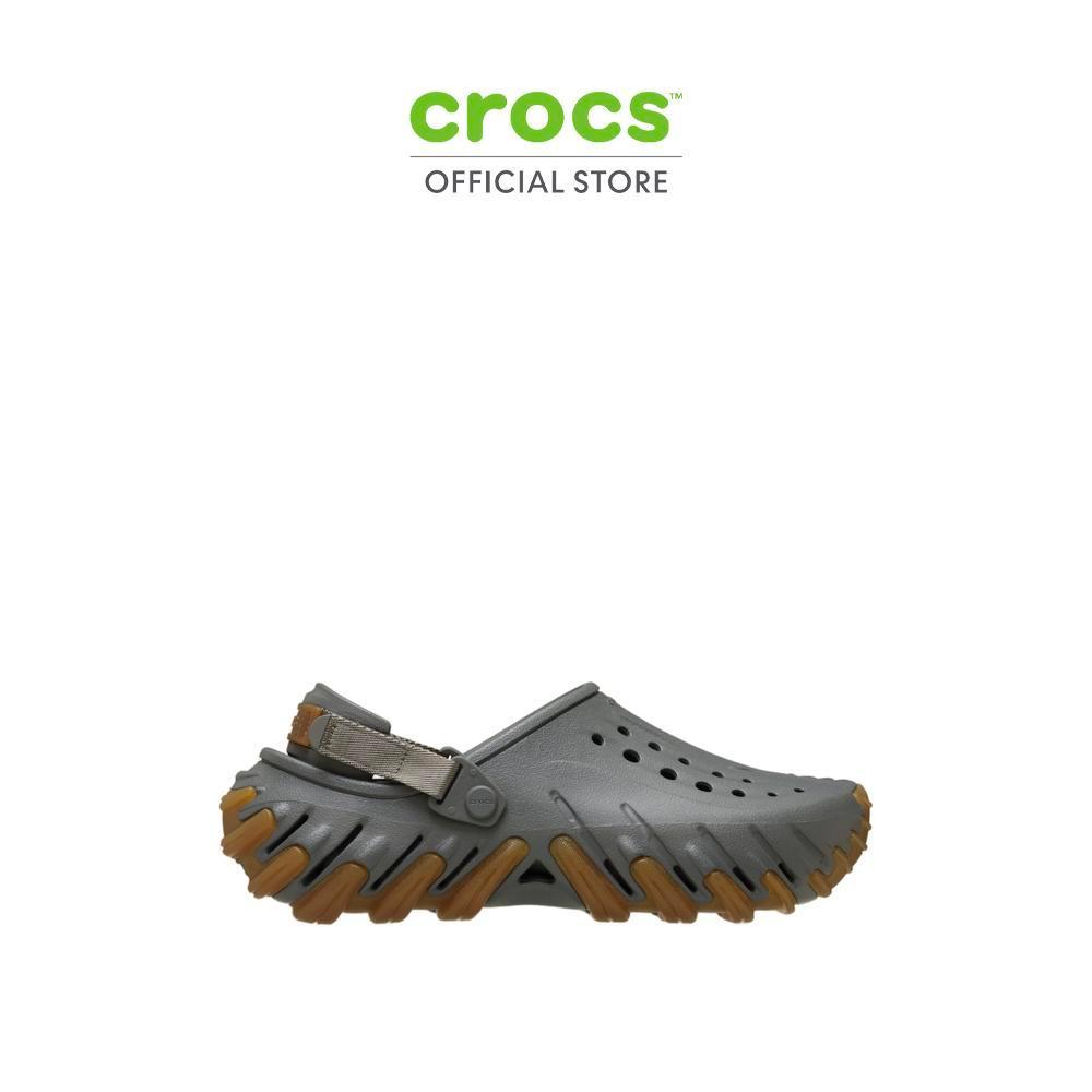 CROCS รองเท้าลำลองผู้ใหญ่ ECHO GUM RO CLOG รุ่น 211675-0DA - SLATE GREY