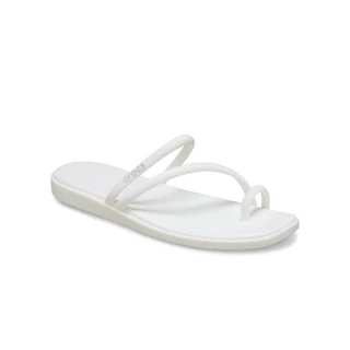 CROCS รองเท้าแตะผู้หญิง MIAMI TOE LOOP SANDAL รุ่น 209862-0WV - CHALK