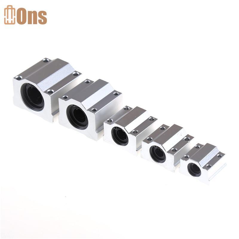 Ons SC8UU-SCS20UU 8-20mm Linear Motion Ball Bearing Machinery Slide Bushing ที่