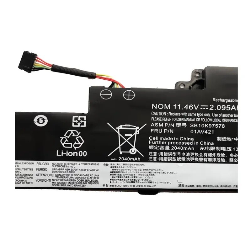 สําหรับ Lenovo ThinkPad T470 T480 A475 A285 Series 01AV419 01AV420 01AV421 SB10K97576 SB10K97578 11.