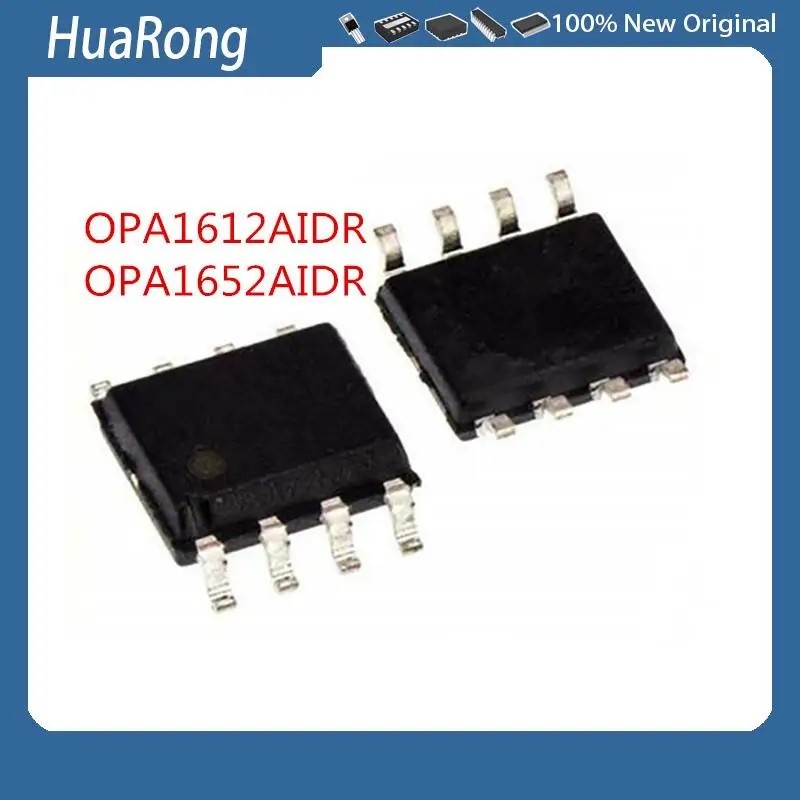 2 ชิ้น/แบทช์ OPA1612AIDR OPA1612A OPA1612 OPA1612AID OPA1652 OPA1652AIDR 1652 SOP8