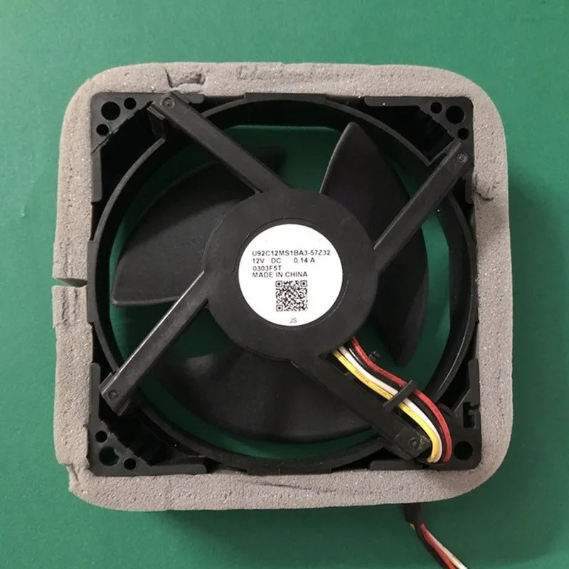1 PC เครื่องทําความเย็นพัดลม U92C12MS1BA3-57Z32 12V 0.14A 03303F5T สําหรับ Midea/ Haier ตู้เย็นพัดลม