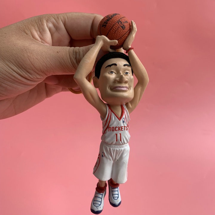 Bulk Pre-American Basketball Star NBA Hall of Fame Yao Ming Yao Mai Combined Star Doll Pendant Ready