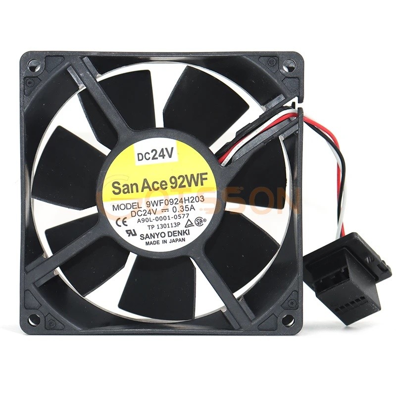9WF0924H203 A90L-0001-0577 ใหม่ DC 24V 0.35A 9 ซม. Fanuc ระบบพัดลมระบายความร้อนพิเศษ