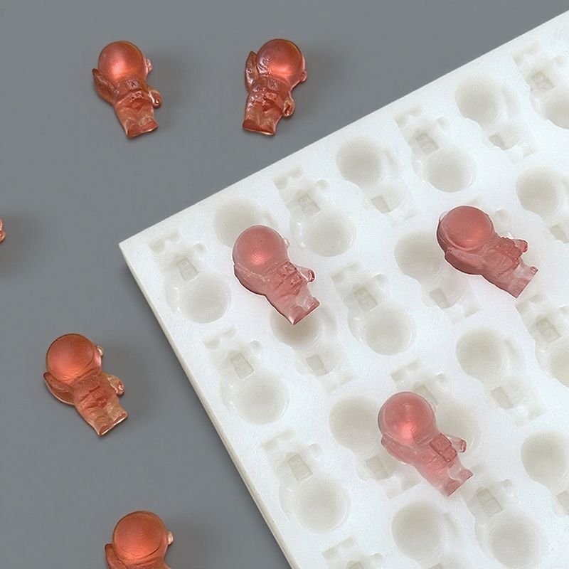 3D ผลไม้ Freeze-Dried อาหารแมวสัตว์อาหารแม่พิมพ์ DIY Candy ช็อกโกแลต Lattice Shape แม่พิมพ์ซิลิโคน o