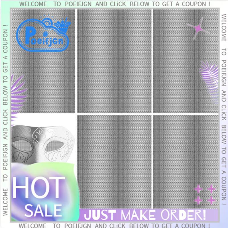 Fursuit Eye ตาข่าย 0.5 มม.5 แผ่นพลาสติกสีดํา 11.8in X 7.87in สําหรับ Props Fursuits Furry คอสเพลย์หั