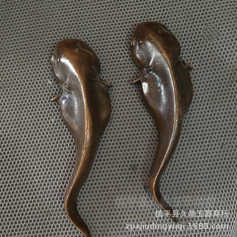 เครื่องทองแดง Mullet จับชิ้น Mullet เครื่องประดับ Mullet ปลาชาสัตว์เลี้ยงตกแต่งโต๊ะ Copperware หัตถก