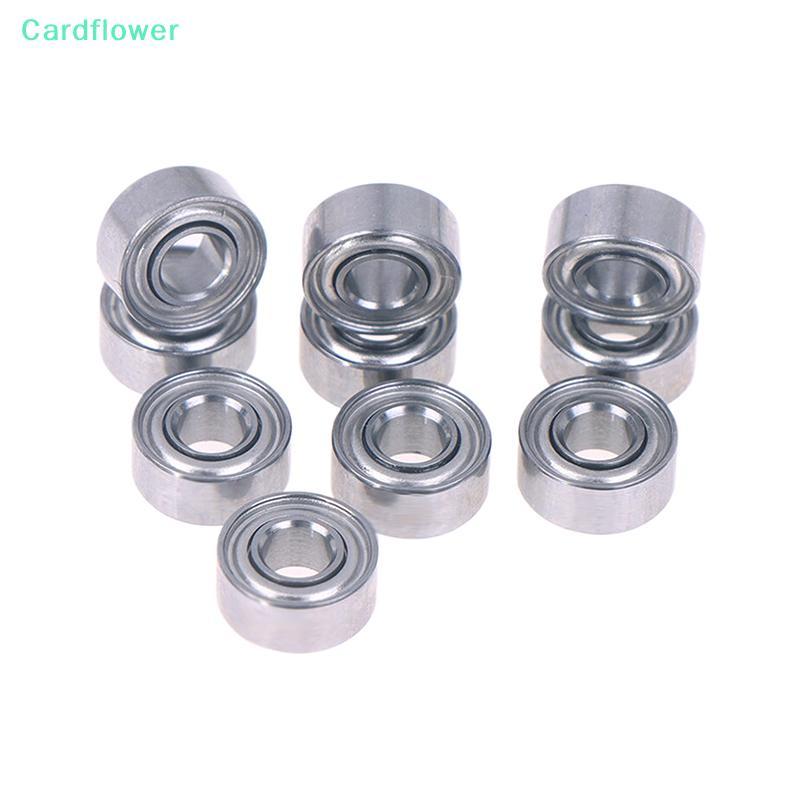 <Cardflower> 10pcs 683ZZ 3*7*3 มม.แบริ่งขนาดเล็ก Chrome Steel 683 ZZ 2Z 683Z ภายใน Bore 3 มม.ขนาดเล็