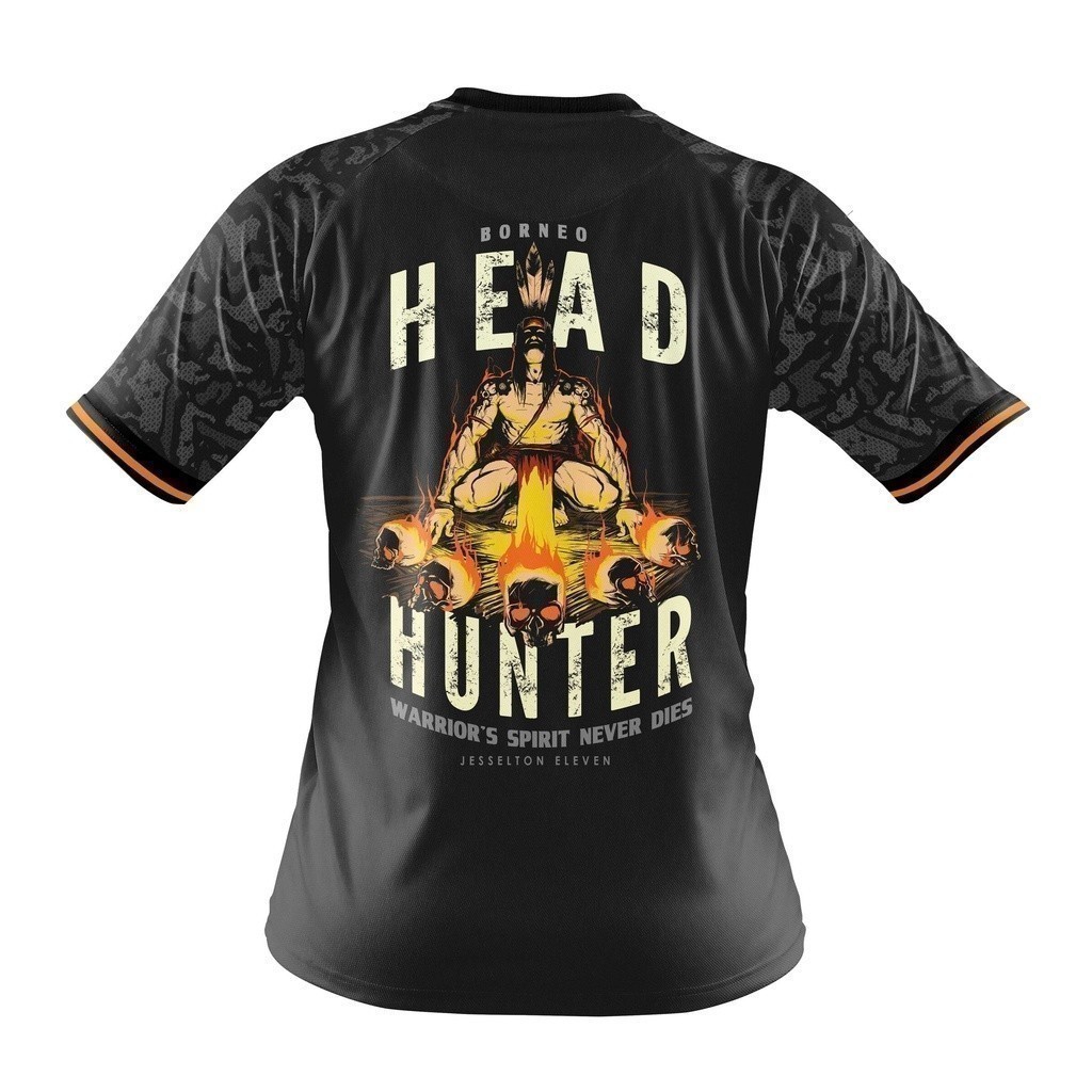 Fashion 2026 Borneo Headhunter - Warriors Spirit (ฉบับ jersey)