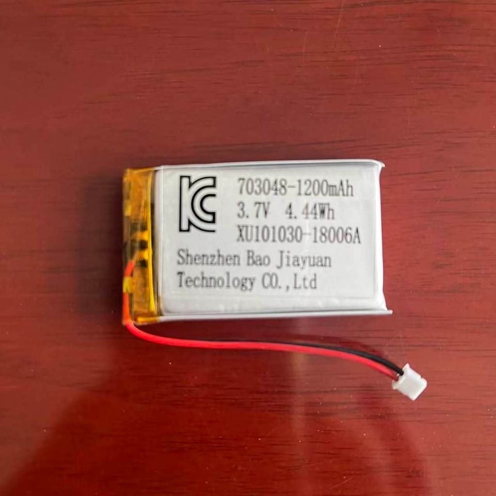แบตเตอรี่โพลีเมอร์ใหม่เอี่ยมรุ่น: 703048  3.7 v1200mAh