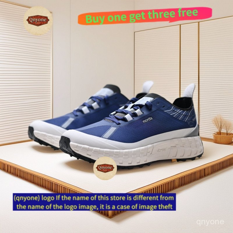 NORDA 001 Vibram Anti-slip Mountain Cross Country รองเท้าวิ่ง L9YJ