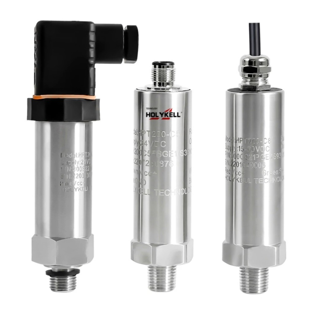 E2ER Original Holykell Piezoresitive Silicon Pressure Sensor 420ma เครื่องส่งสัญญาณความดัน 10bar
