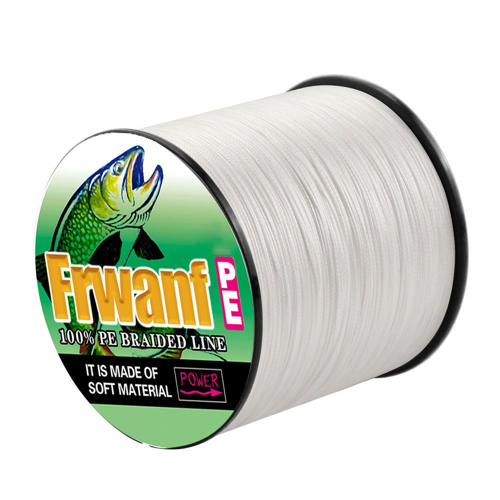 FRWANF 300M 16 Strands สายตกปลาถักถักลวดปลาคาร์พสายตกปลา Pe สาย PE สาย PE แข็งแรง 100% PE