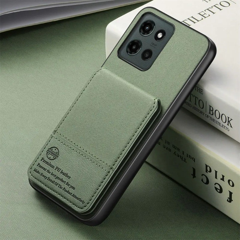 Flip Wallet Card Slot สําหรับ Motorola Edge 60 50 Fusion 60S 40 Neo Moto G 2025 G85 G75 หนังกันกระแท