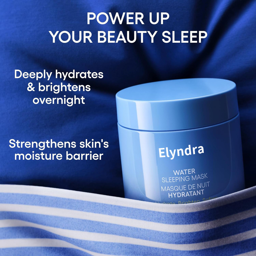 WATER SLEEPING MASK Squalane SLEEPING MASK มอยส์เจอร์ไรซิ่ง สกิน ไนท์ รีแพร์ SLEEPING MASK