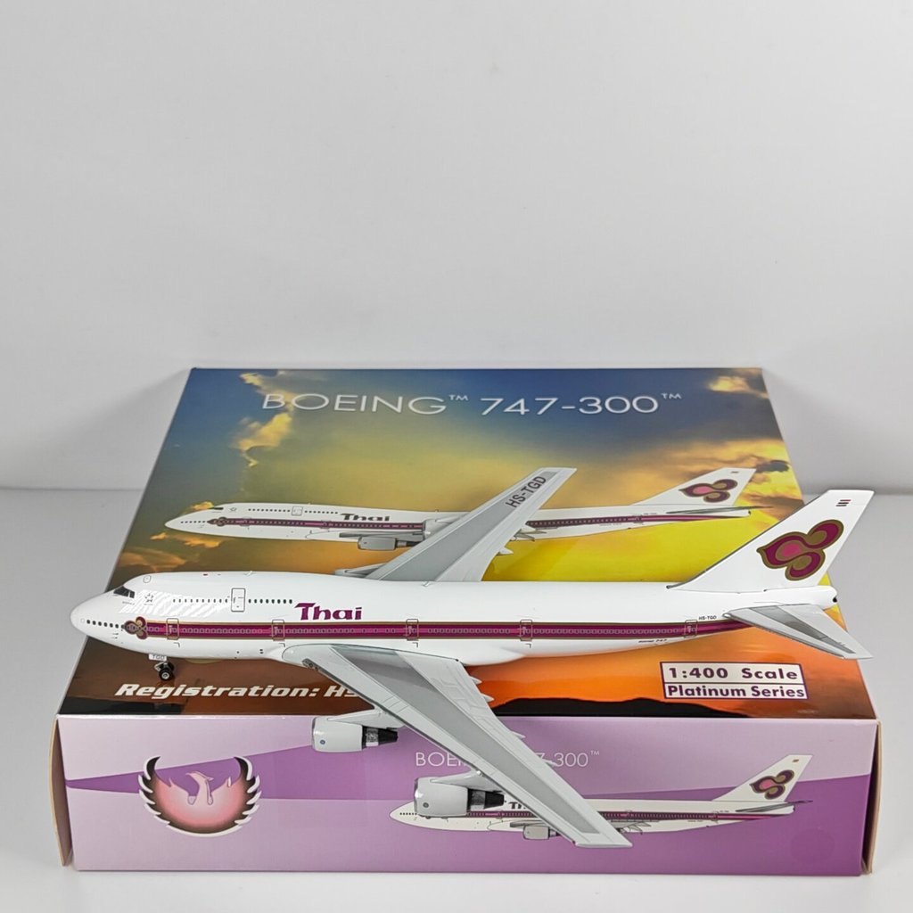 Phoenix PH11650 1: 400 Thailand International Airlines B747-300 HS-TGD รุ่นโลหะผสม