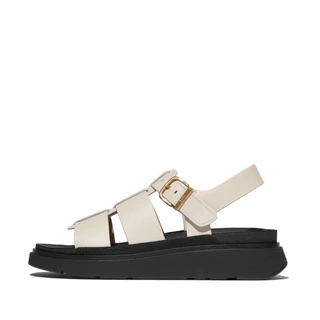 FITFLOP GEN-FF LEATHER FISHERMAN รองเท้าแตะแบบรัดส้นผู้หญิง รุ่น IZ1-A99 สี BEIGE