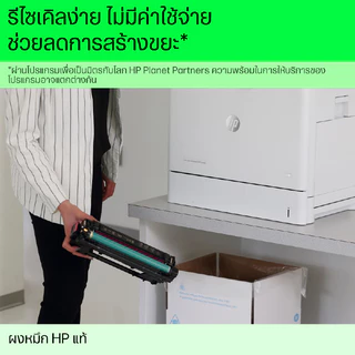 HP ผงหมึก Toner Cartridge รุ่น 107A (W1107A) สีดำ