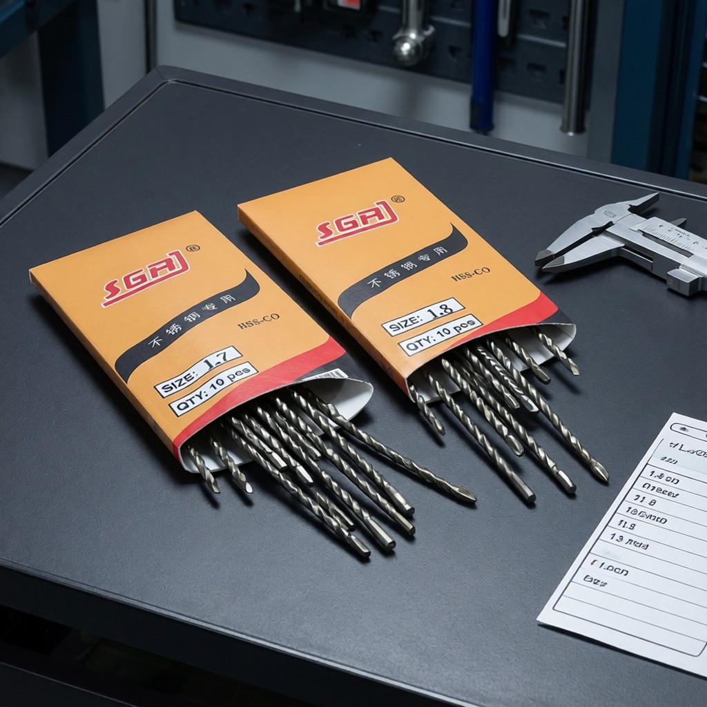M35 Extended Cobalt-Containing สแตนเลส Twist เจาะบิตตรง Shank Deep Hole เจาะ 6.6/7/8/9/10/113.5