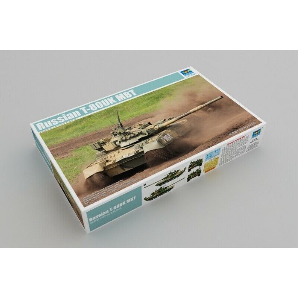 Trumpeter 09578 1/35 T80UK Main Battle Tank Plastic Model Kit 2019 ชุดโมเดลใหม่