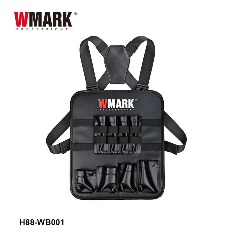 WMARK Hair Stylist Dedicated Toolkit แบบพกพา Hairdressing ไฟฟ้า Push เก็บกรรไกรมัลติฟังก์ชั่ร้านตัดผ