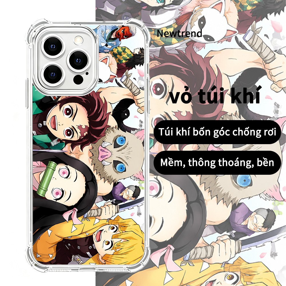 เคส iPhone ลาย Kimetsu No Yaiba สวยมากสําหรับ IP15,IP16,XR,XSMax,IP17,IP11,IP14,IP12,IP13