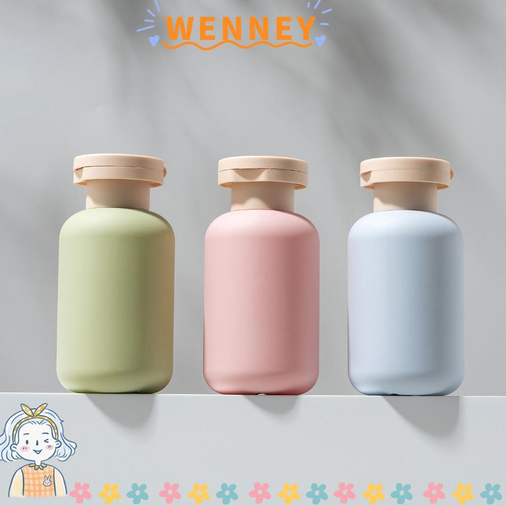 WEY 3 ชิ้นแยกขวด,พลาสติกแบบพกพาภาชนะบรรจุของเหลว, 100 มิลลิลิตรเติมขวดเปล่าเดินทาง