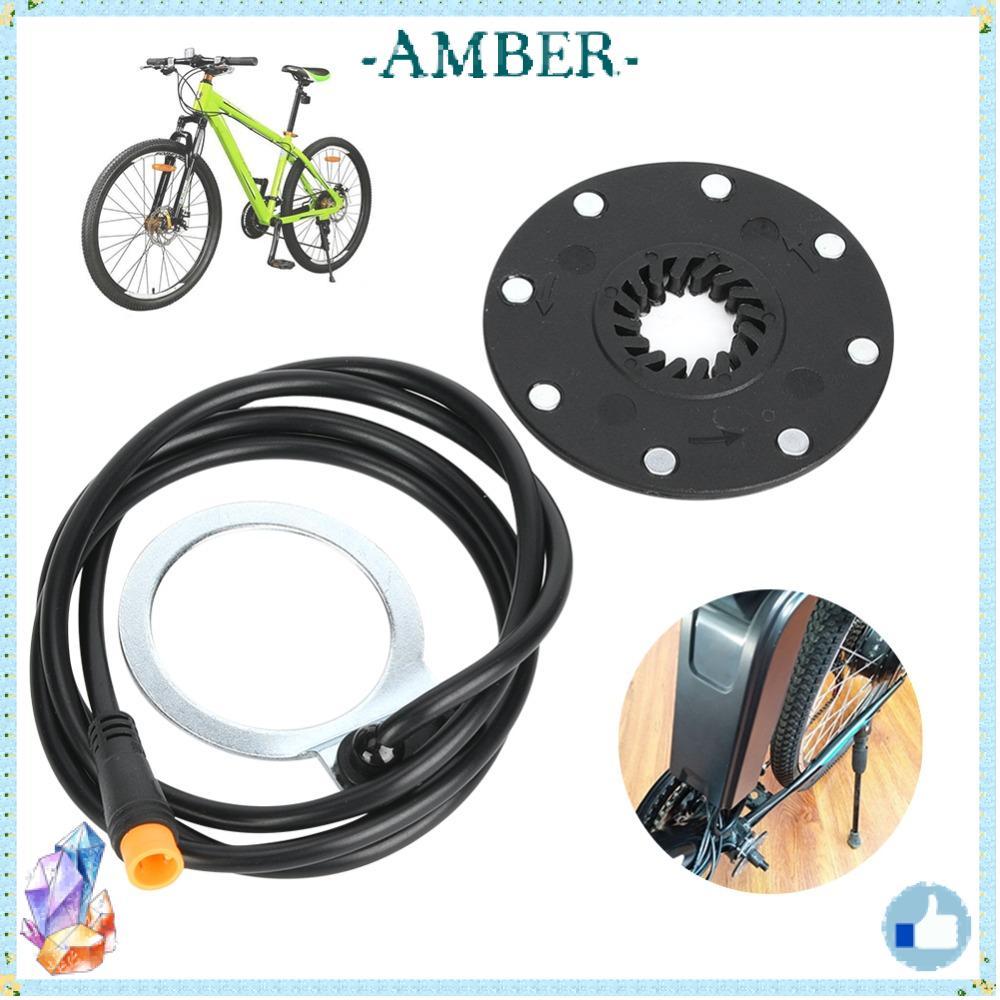 AMBER Ebike Power Sensor, 8 แม่เหล็ก 90 ซม.ความยาวเหยียบ Assist Sensor, ทนทาน 24/36/48V 3 ขาเซ็นเซอร