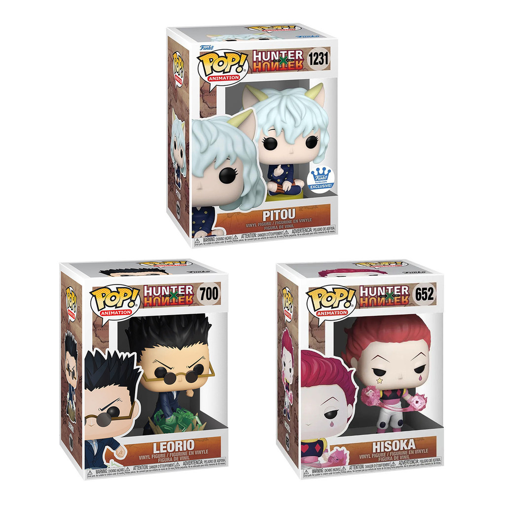 Funko Pop Hunter x Hunter Full-Time Hunter อินเทรนด์เล่นรูปตุ๊กตาหัวใหญ่