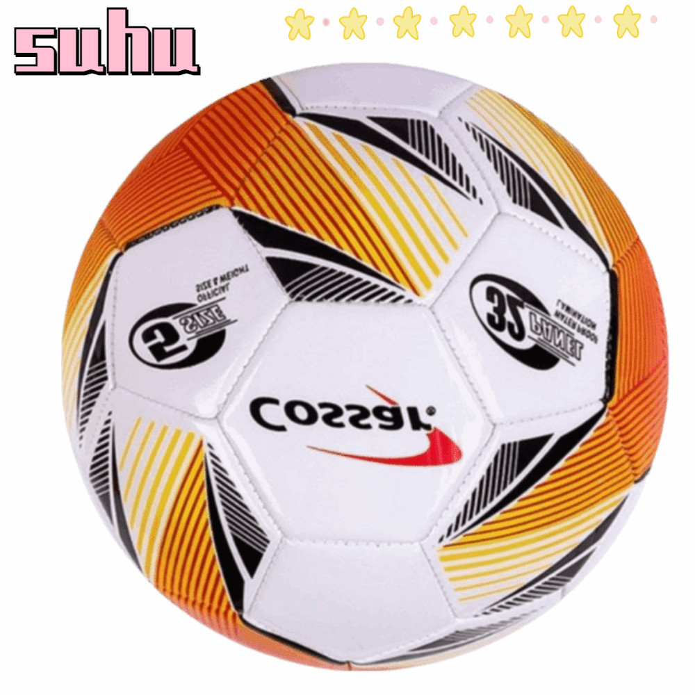 SUHUHD ลูกฟุตบอล Size 5, TPU Outer Shell|ลูกฟุตบอลเย็บการฝึกอบรม,ทนทาน 32 แผงเย็บก่อสร้างผู้ใหญ่ฟุตบ