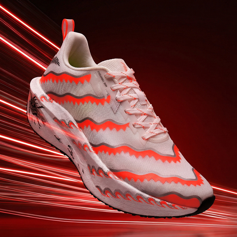 C202G9 รองเท้าวิ่งแข่งผู้ชายสไตล์ใหม่ Shock-Absorbing Rebound ทนต่อการสึกหรอ Anti-Slip Carbon Board