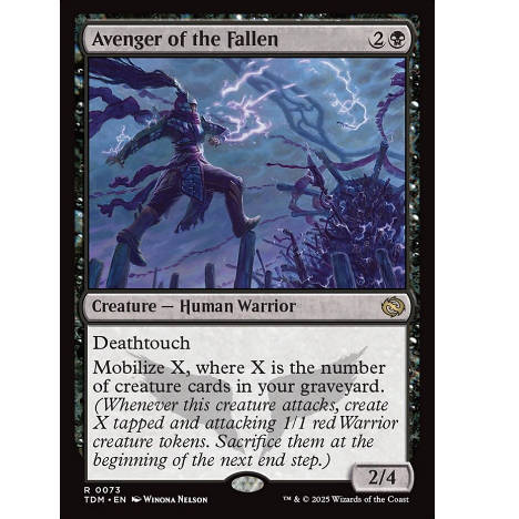 Avenger of the Fallen Avenger of the Fallen Golden Black Flash