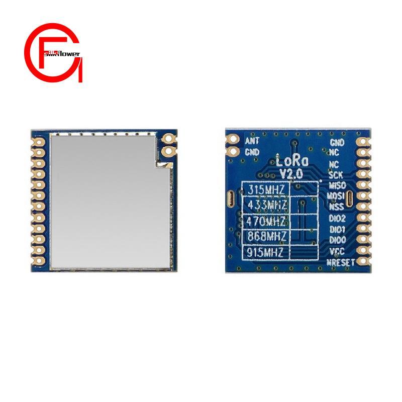 ราคาที่ดีที่สุด 2PCS LORA1276 100mW SX1276 โมดูล 868MHz/915MHz Sx1276 ยาว 4Km 868MHz