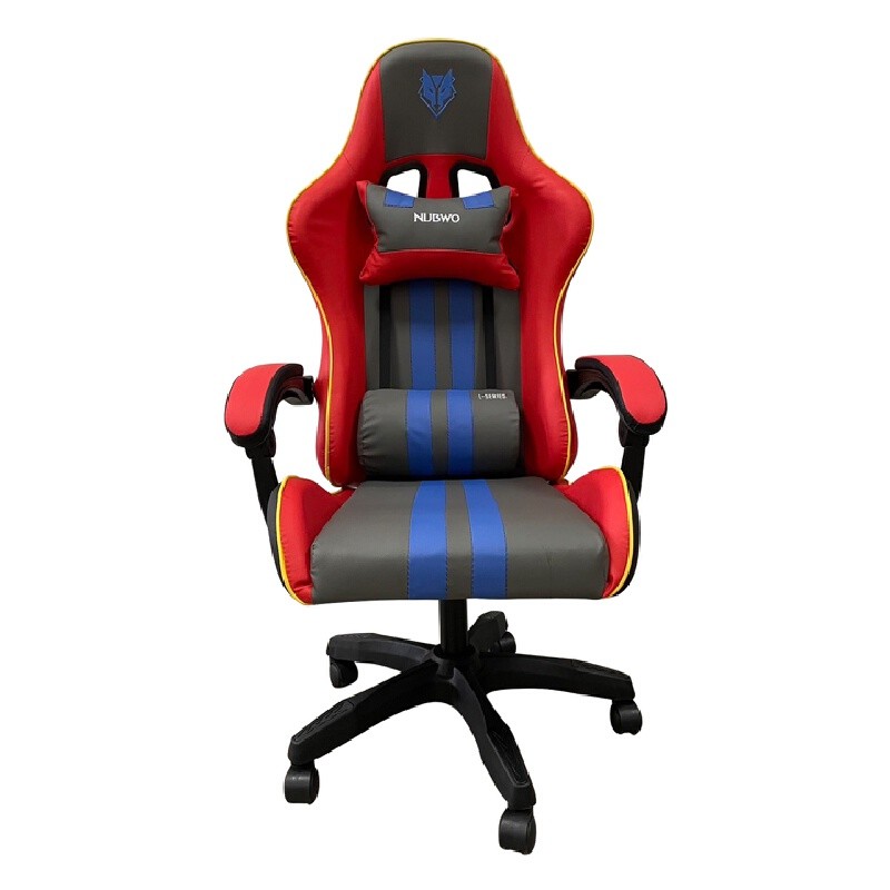 NUBWO เก้าอี้เกมมิ่ง รุ่น L201 สีแดง-เทา