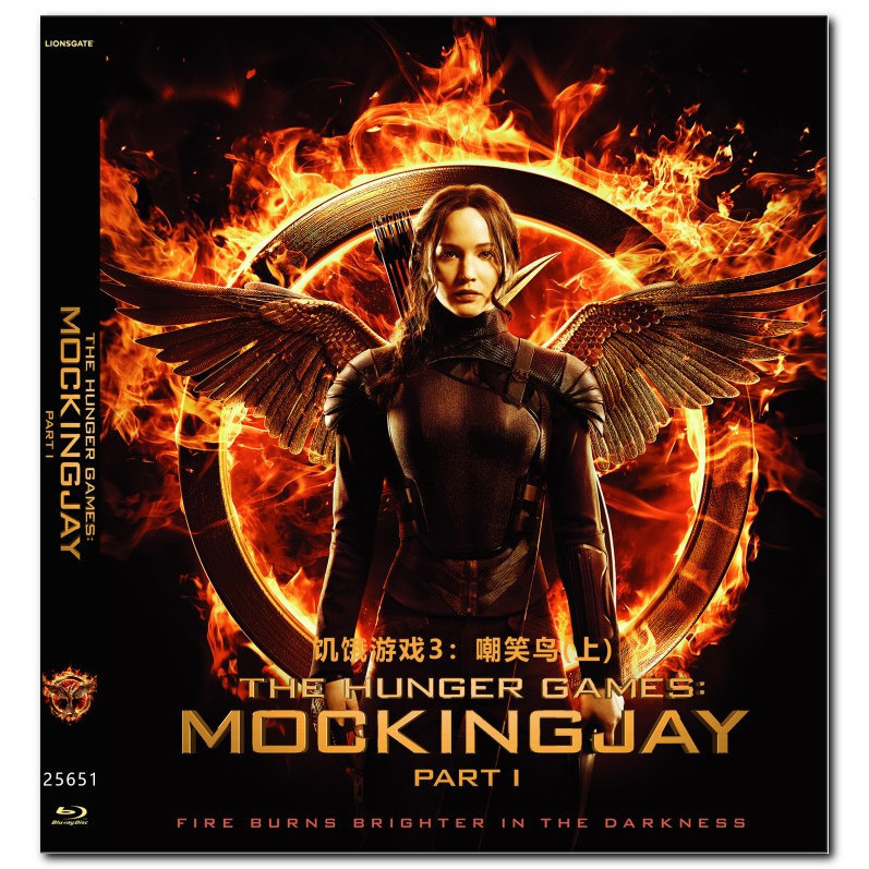 [En]ภาพยนตร์ HD Blu-ray 1080P&4K HD The Hunger Games: Mockingjay - ตอนที่ 1