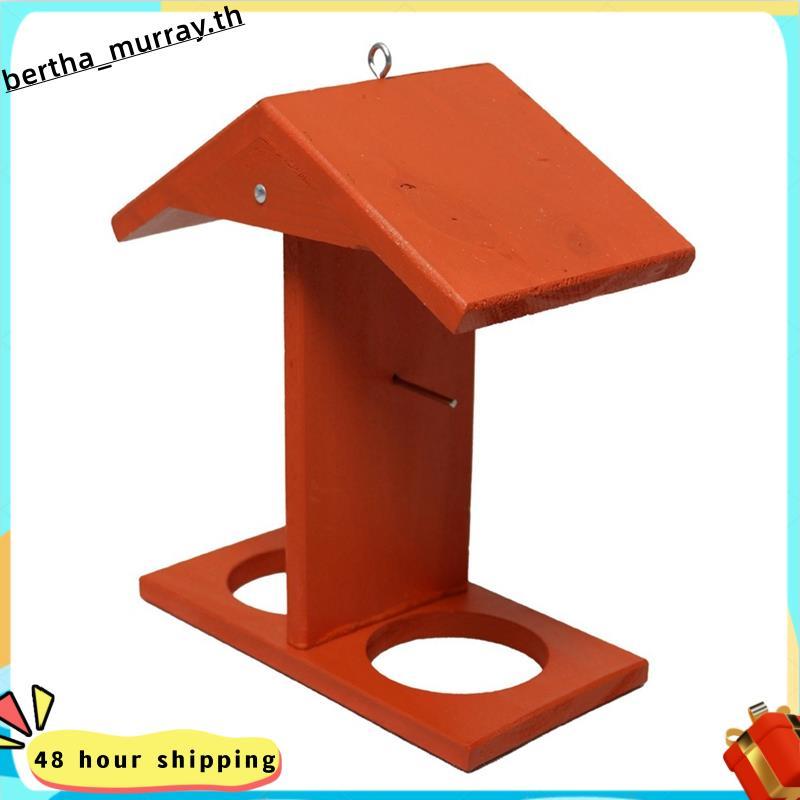 Bird Feeder Garden Bird Feeder Outdoor Feeder แขวนสัตว์เลี้ยง Feeder Shelter ตกแต่งสวน