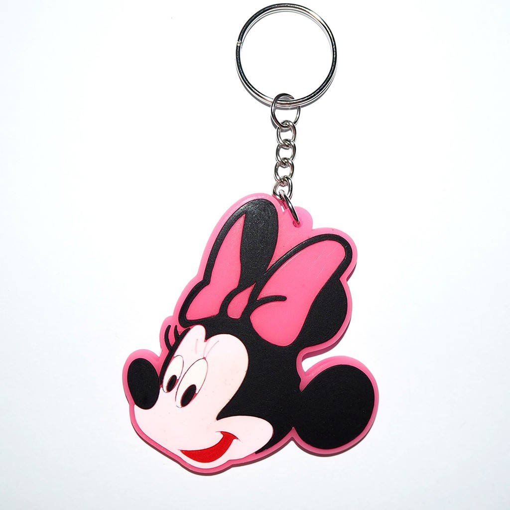 พวงกุญแจยาง  Mouse Minnie
