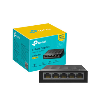 TP-LINK LS1005G 5-PORT 10/100/1000MBPS DESKTOP SWITCH