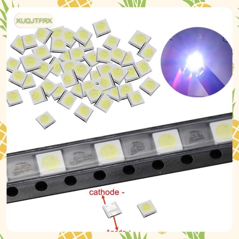 [xuqjtfrx] แพ็ค 50 3535 1W 3V ชิปซัง LED SMD ประสิทธิภาพสูง Pearls LED สีขาว