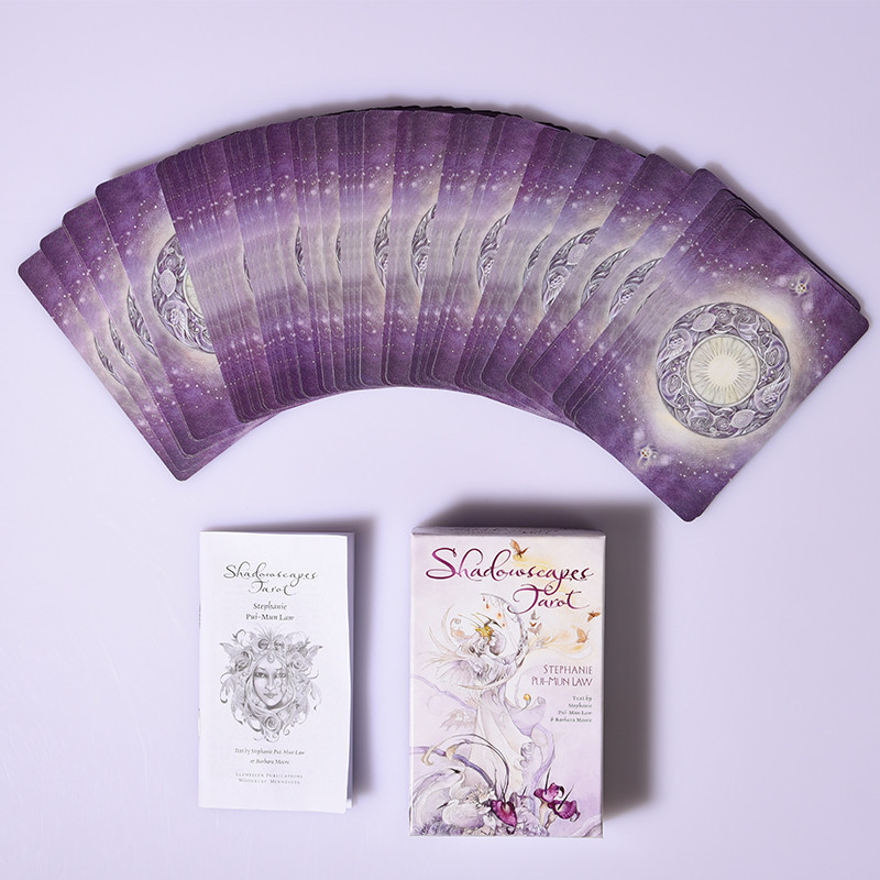 2026 สินค้าใหม่ Shadowscapes Tarot ดอกไม้ Shadowscapes Tarot เวอร์ชันภาษาอังกฤษ Weitewit การ์ดนําเข้
