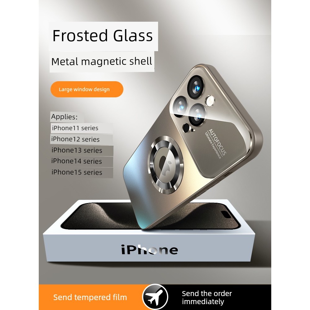 เคส 425 เคส 425 degree เลนส์แก้ว MagSafe รวมทุกอย่าง Apple ความรู้สึกระดับไฮเอนด์