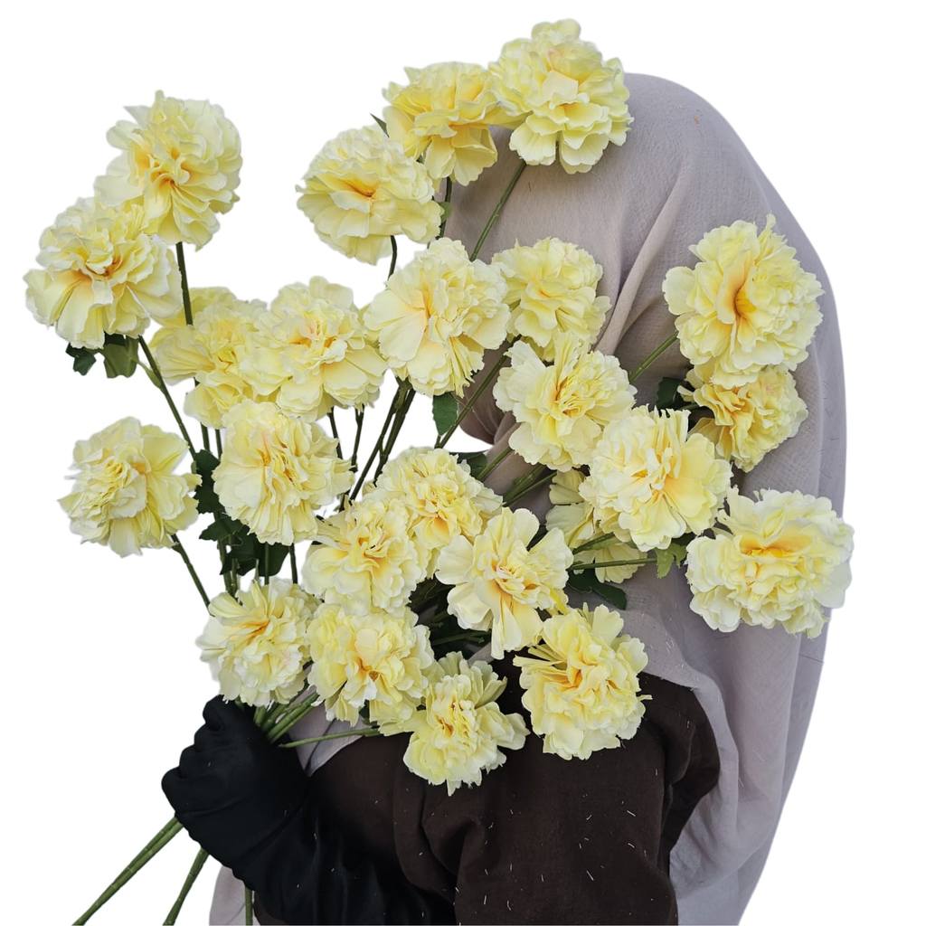 CARNATION BABYLON X5 ARTIFICIAL FLOWER FAKE FLOWERS ARTIFICIAL SILK FLOWERS DECORTATION